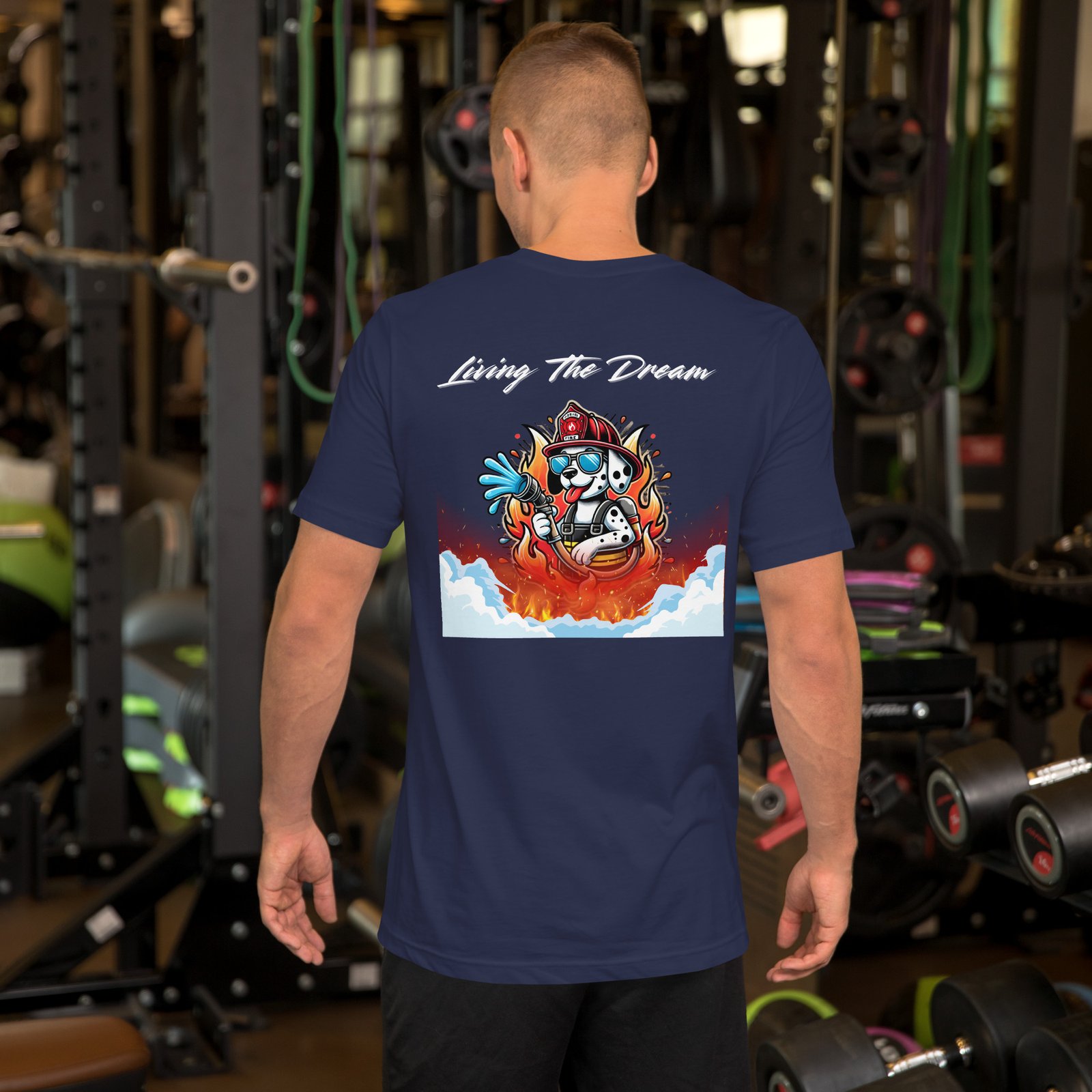 "Living The Dream" Unisex t-shirt - Image 15